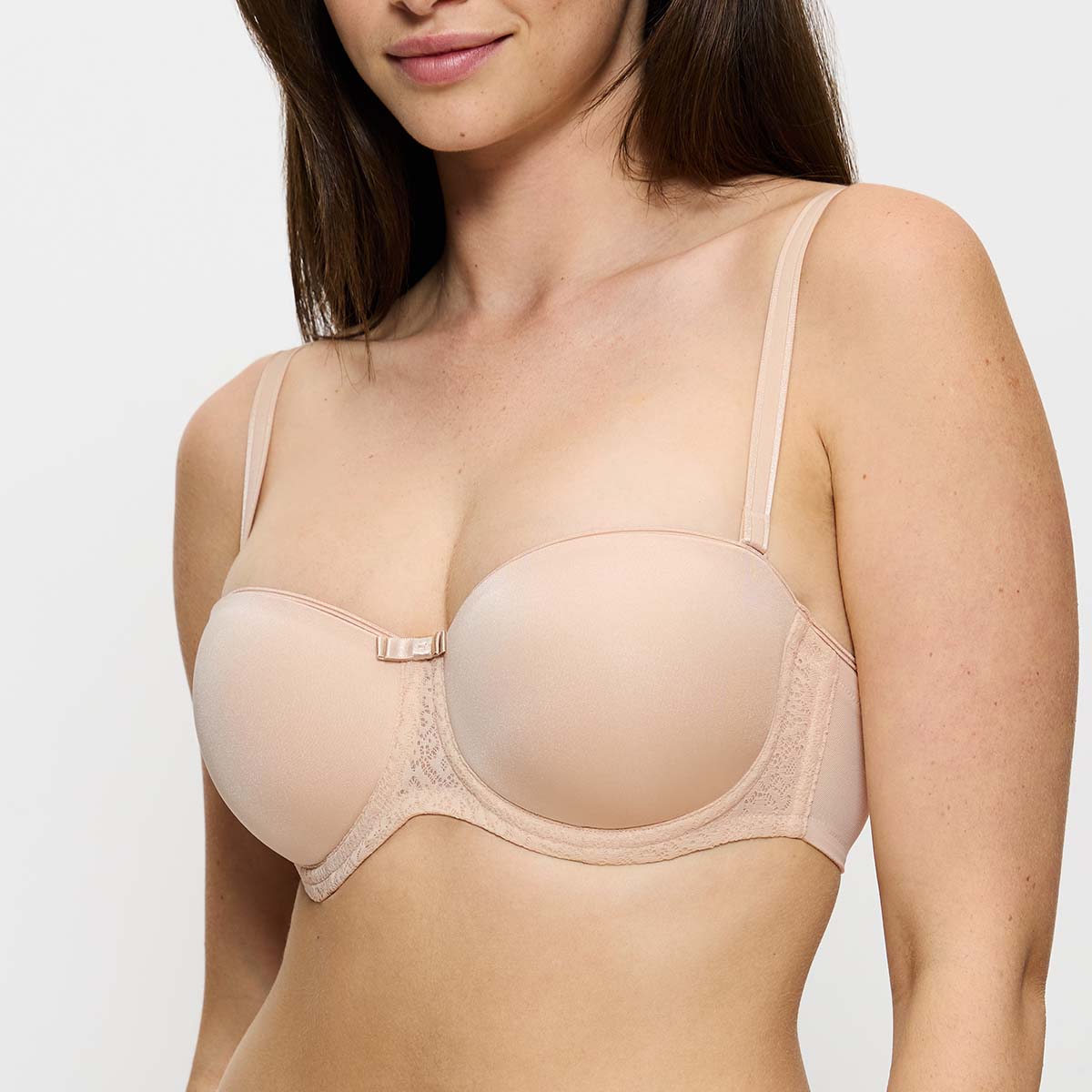 Triumph Beauty-full Essential WDP trägerlos BH, Nude, Größe: 90E, Damen von Triumph