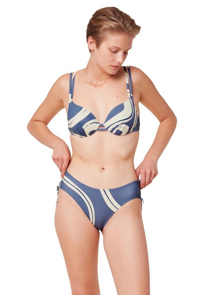 Triumph Bikini-Hose Summer Allure Midi X moderner Druck, verstellbare seitliche Schnürung von Triumph
