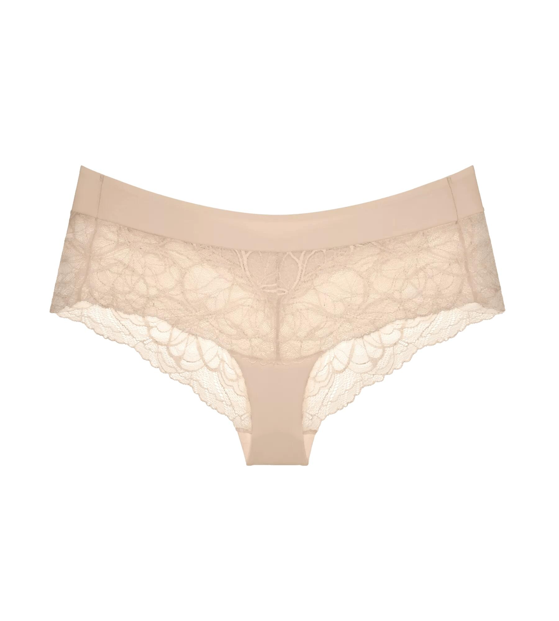 Triumph - Body Make-Up Illusion Lace Shorty nude beige - Gr. - 40 von Triumph