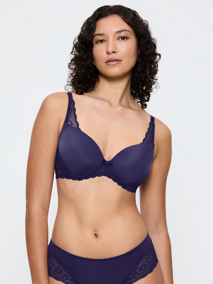 Triumph Bügel-BH Amourette Spotlight elegante Spitze - glatter Jersey-Stoff - perfekte Passform von Triumph