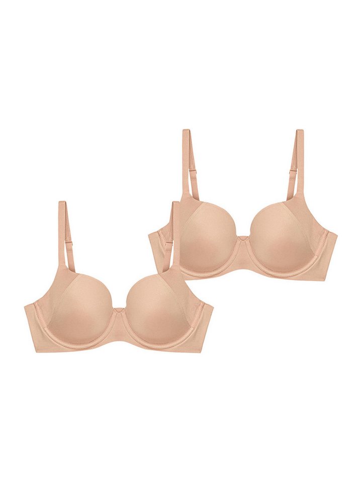 Triumph Bügel-BH Body Make-up Soft Touch (2-tlg) Damen Frauen Mädchen von Triumph