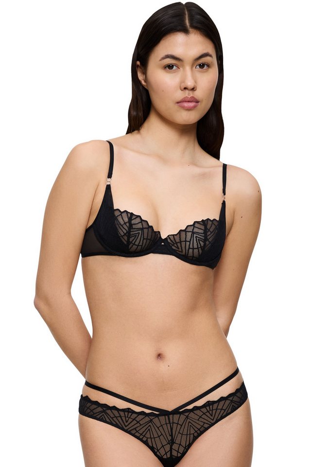 Triumph Balconette-BH That Night In Vegas Komfort-Bügel, Spitze, Mesh von Triumph