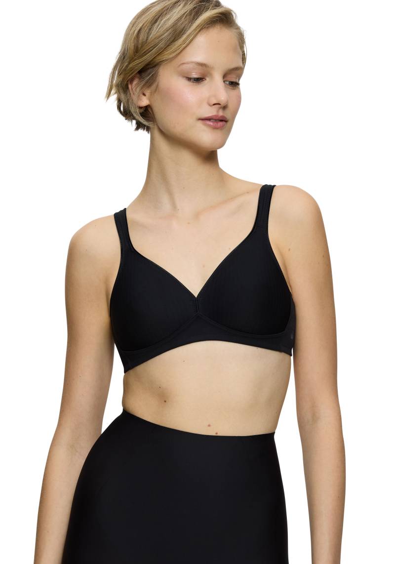 Triumph Bügelloser BH "Modern Soft+Cotton N", mit dezenten Streifen von Triumph