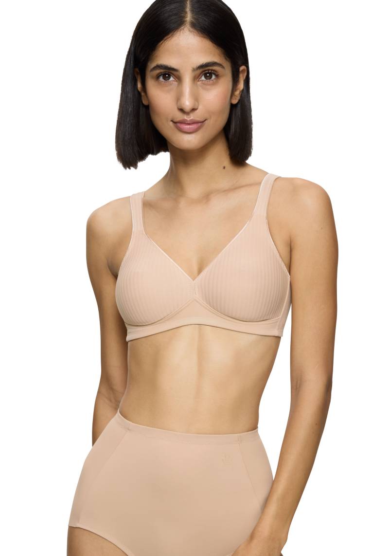 Triumph Bügelloser BH "Modern Soft+Cotton N" mit dezenten Streifen von Triumph
