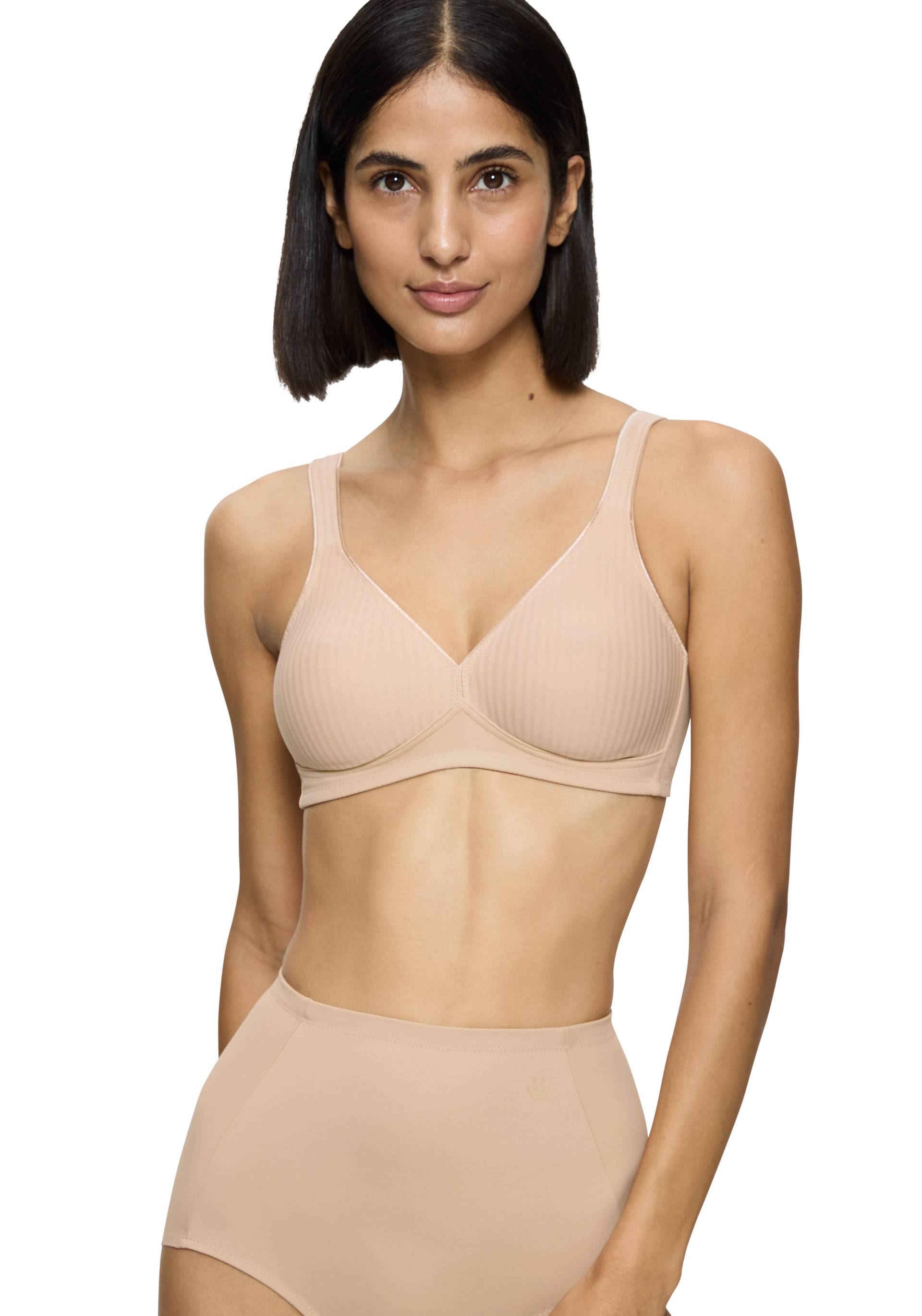 Triumph Bügelloser BH "Modern Soft+Cotton N" mit dezenten Streifen von Triumph