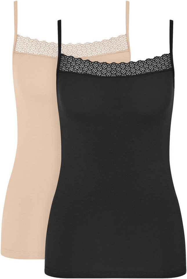 Triumph Trägertop Feel of Modal Spaghetti Top 2P sehr weich von Triumph