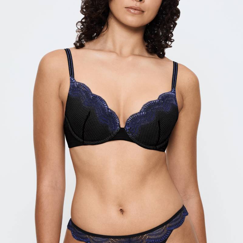 Triumph Comfort Glam Push-up BH, Schwarz, Größe: 75B, Damen von Triumph