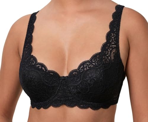 Triumph Damen Amourette 300 WHP X Schalen BH mit Bügel, Black, 70G von Triumph