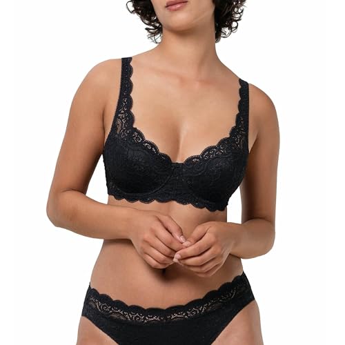 Triumph Damen Amourette 300 WHP X Schalen BH mit Bügel, Black, 75G von Triumph