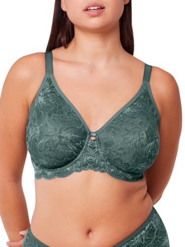 Triumph Damen Amourette Charm Conscious W02 Bra, Smoky Green, 70B EU von Triumph