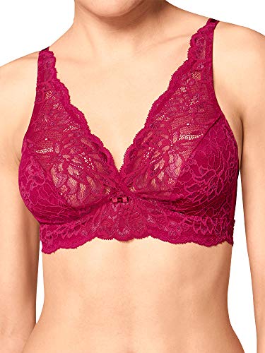 Triumph Damen Amourette Charm N Bügelloser BH, Rot (Rosso Masai 2370), 70C von Triumph