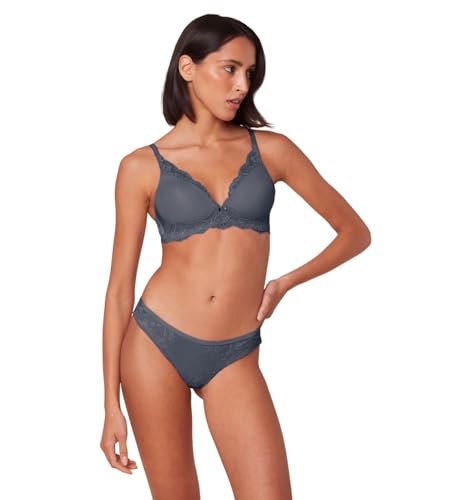 Triumph Damen Amourette Charm T P Bra, Cloudy Blue, 75A Triumph Damen Amourette Charm T P Bra, Cloudy Blue, 75A von Triumph