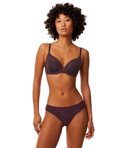Triumph Damen Amourette Charm T WHP01 Bra, DEEP Burgundy, 80E von Triumph