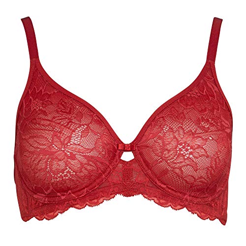 Triumph Damen Bügel-BH Amourette Charm W02, Spicy Red, 75B von Triumph