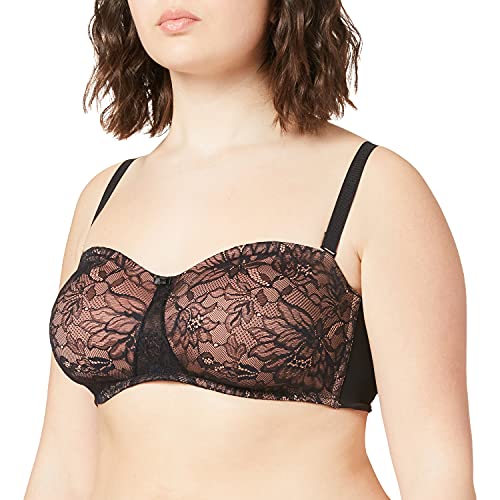 Triumph Damen Amourette Charm WD Bügel-BH mit abnehmbaren Trägern, Black, 70F von Triumph