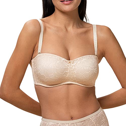 Triumph Damen Amourette Charm WD Bügel-BH mit abnehmbaren Trägern, Creamy Dream, 70E von Triumph