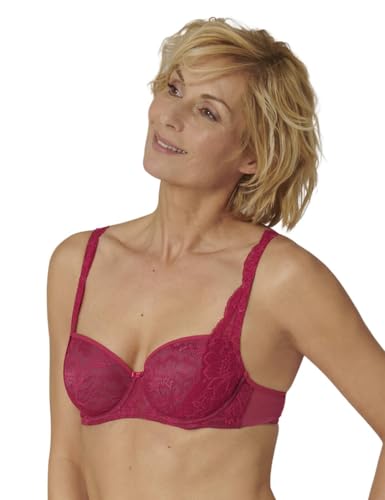Triumph Damen Amourette Charm WHP02 Gepolsterter BH, Raspberry Wine, 90E von Triumph