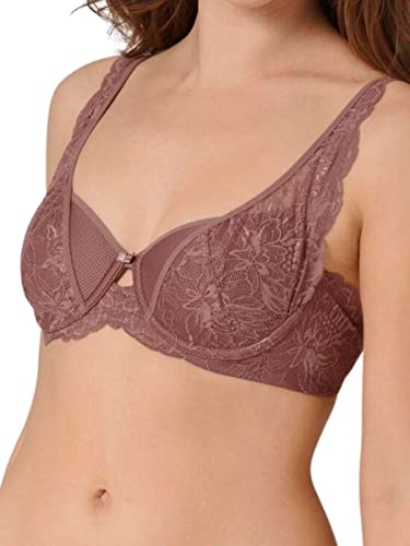 Triumph Damen Amourette Charm WP03 Schalen BH mit Bügel, Rose Brown, 90D von Triumph