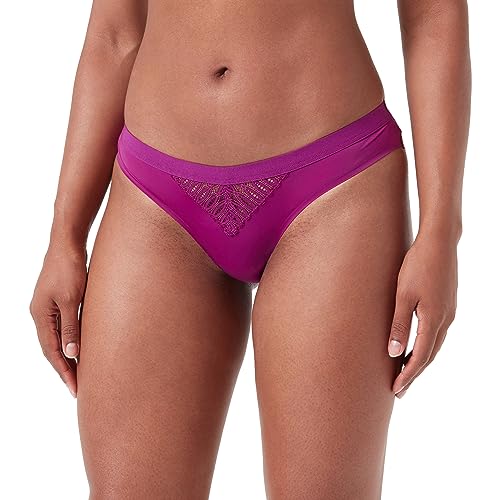 Triumph Damen Aura Spotlight Conscious Brazilian Briefs, Violet, 44 EU von Triumph