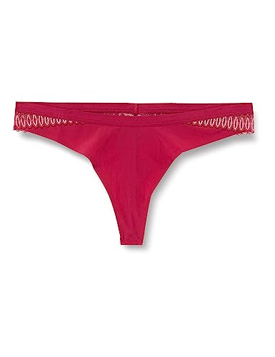 Triumph Damen Aura Spotlight High Leg String Unterwäsche, Cassis SODE, 44 von Triumph