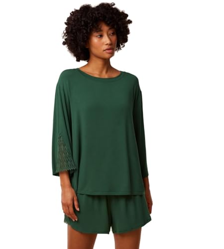 Triumph Damen Aura Spotlight Shorts, Green KISS, 46 von Triumph