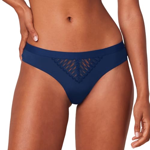 Triumph Damen Aura Spotlight T Brazilian Briefs, DEEP Water, 46 von Triumph
