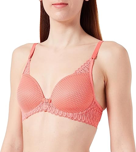 Triumph Women's Aura Spotlight WHP BH, Sugar Coral, 75B von Triumph
