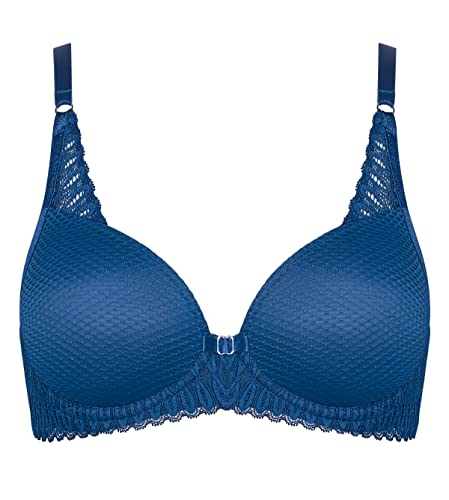 Triumph Damen Aura Spotlight WHP Schalen BH mit Bügel, Blue Sapphire, 80E von Triumph