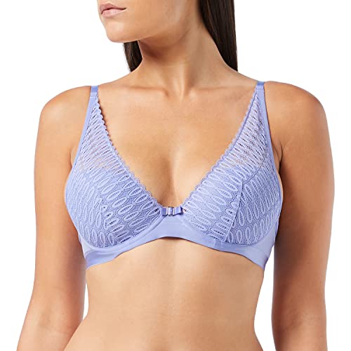 Triumph Damen Aura Spotlight WP'' Schalen BH mit Bügel, Purple Dust, 80E von Triumph