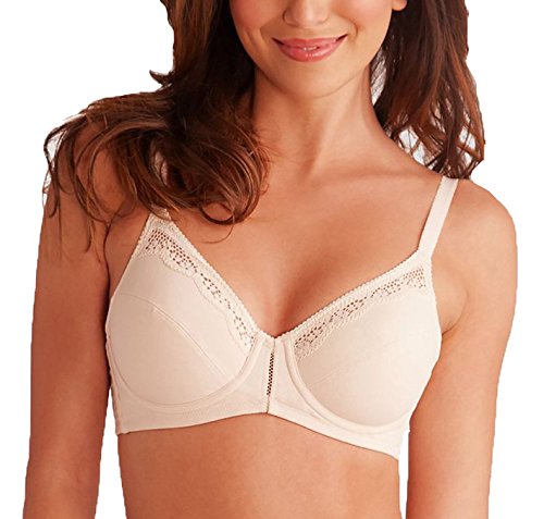 Triumph Damen BH (Mit Bügel) Cotton Beauty W, Farbe: Beige, Größe: 85C von Triumph