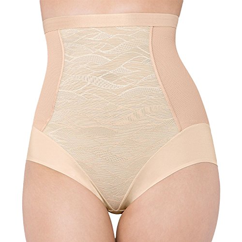 Triumph Damen BH Airy Sensation Highwaist Panty 01, Beige (Nude Beige NZ), 40 von Triumph