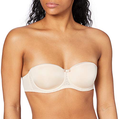 Triumph Damen Schalen BH Beauty-Full Essential WDP, Beige (NUDE BEIGE NZ), 75F (Herstellergröße: 34E) von Triumph