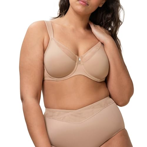 Triumph Damen Minimizer BH True Shape Sensation W01 1QQ06, Beige (Smooth Skin 5g), 85C von Triumph