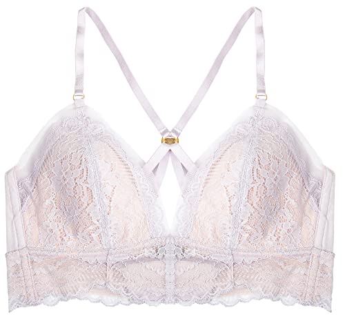 Triumph Damen BH ohne Bügel Captivating Essence P E (M, Violet (Light Combination V5)) von Triumph