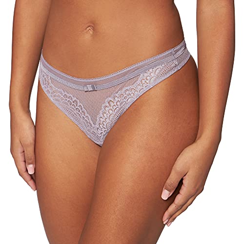 Triumph Damen Beauty-Full Darling String Slip, TWILIGHT GREY, 46 von Triumph