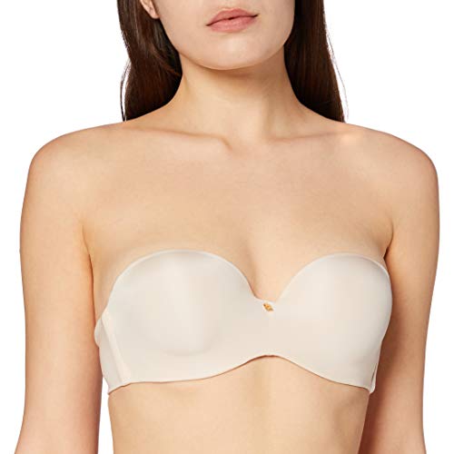 Triumph Damen Body Make-Up Essent WDP Schalen BH mit abnehmbaren Trägern, Nude Beige Nz, 70C von Triumph