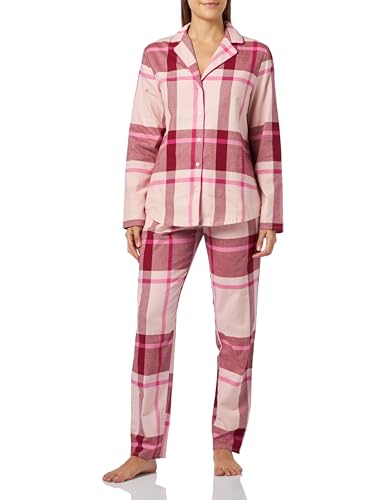 Triumph Damen Boyfriend Pw X Checks Pajama Set, Pink - Dark Combination, 38 EU von Triumph