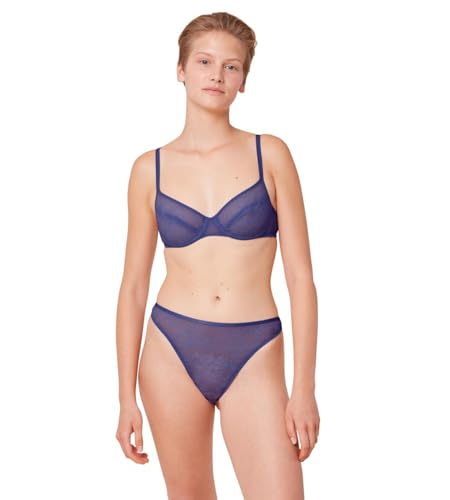 Triumph Damen Bright Spotlight High Leg String, COOL Water, 38 von Triumph
