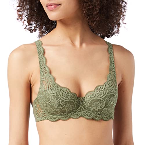 Triumph Damen Bügel-BH Amourette 300 W X, Sage Green, 75G Triumph Damen Bügel-BH Amourette 300 W X, Sage Green, 75G von Triumph