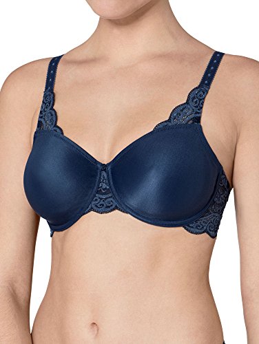 Triumph Damen Bügel-BH Amourette 300 W01, blau (navy RA), Gr.75C von Triumph