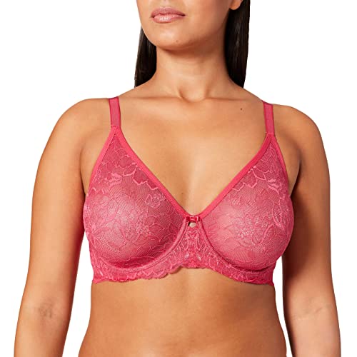 Triumph Damen Bügel-BH Amourette Charm W02, Raspberry Wine, 70B von Triumph