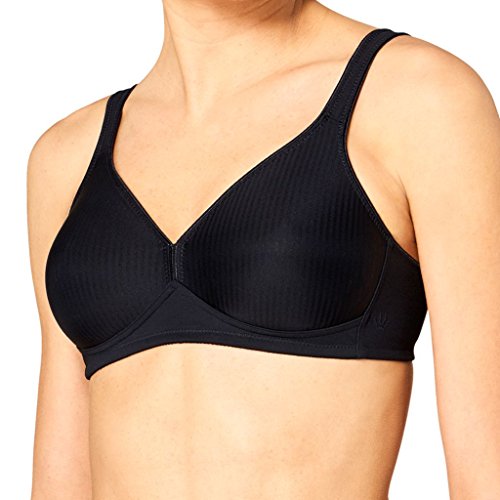 Triumph Damen Bügelloser BH Modern Soft + Cotton N, Schwarz (Black 0004), Gr. 100C (Herstellergröße: 100) von Triumph
