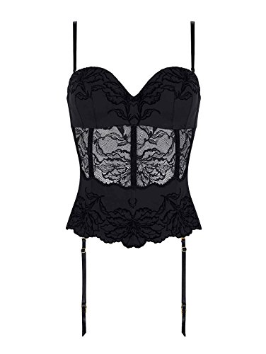 Triumph Damen Bügelloser Korsage Opulent Essence Corsage , Gr. 75C, Schwarz (BLACK 04) von Triumph