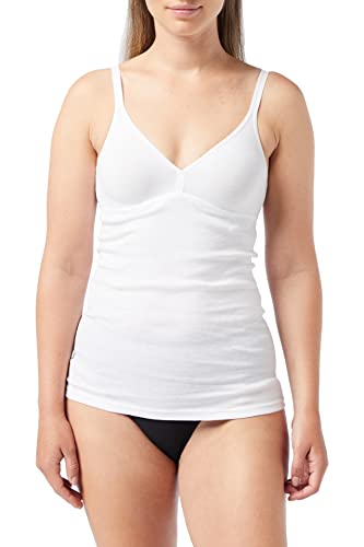 Triumph Damen Bügelloser Unterhemd Katia Basics BV, Weiß (White 03), Gr. 75B von Triumph