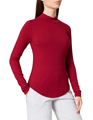 Triumph Damen Climate Control LSL TOP Turtle Neck Pyjamaoberteil, Rumba RED, 38 von Triumph