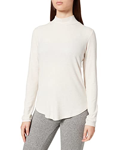 Triumph Damen Climate Control LSL TOP Turtle Neck Pyjamaoberteil, Skin-Light Combination, 44 von Triumph