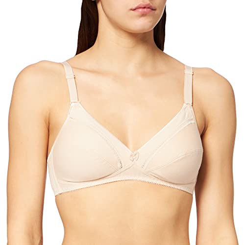 Triumph Damen Cotton Classic Stretch N Bügelloser BH, Beige (Teint 00kf) , 75B von Triumph