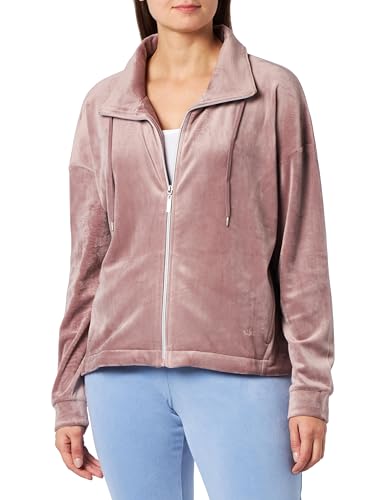 Triumph Damen Cozy Comfort Velour Zip Jacket Pajama Top, Sweet Chestnut, 38 EU von Triumph