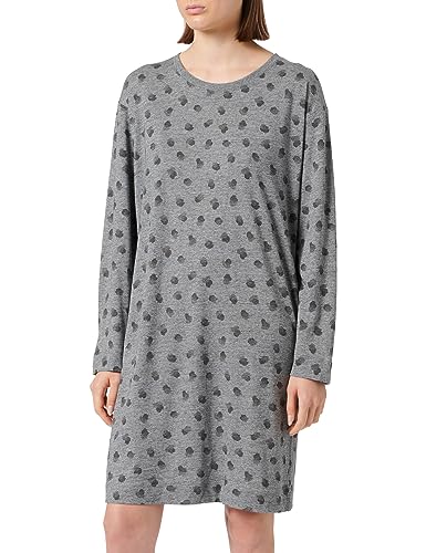 Triumph Damen Endless Comfort Ndk Lsl Nightgown, Dark Grey Melange, 38 von Triumph