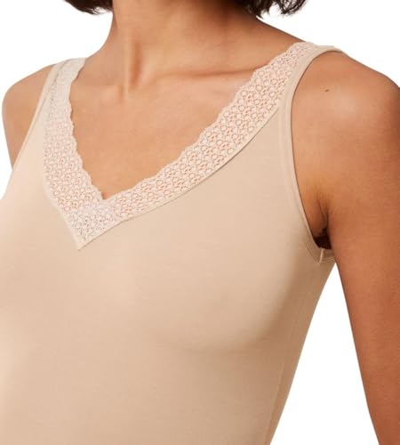 Triumph Damen Feel of Modal Tank Top Shirt, Skin, L von Triumph